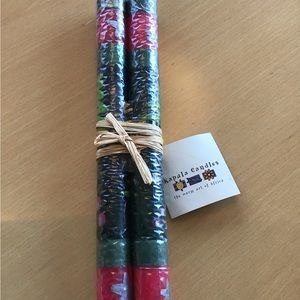 Kapula Candles‎ South African Christmas Red Green Tree Africa Kwanza 9” Tapers